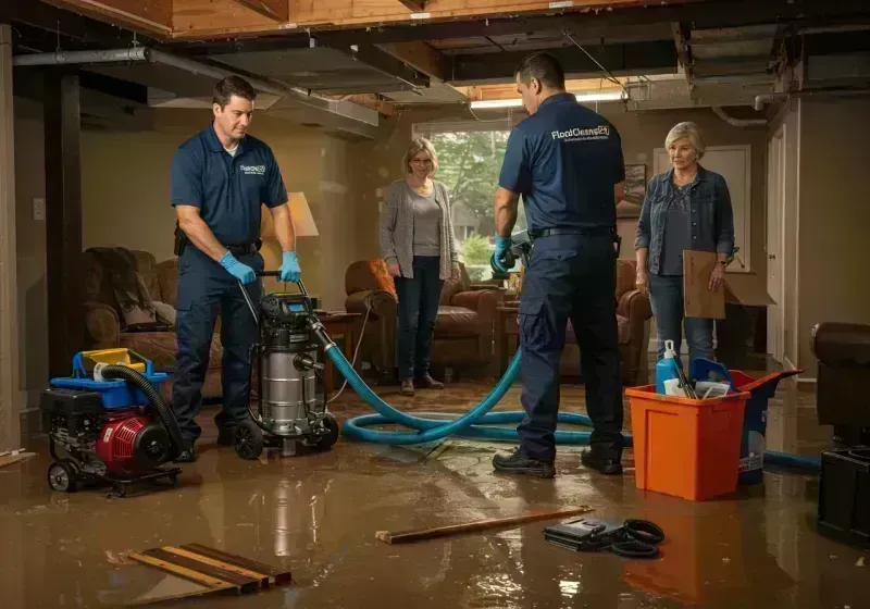 Basement Water Extraction and Removal Techniques process in Houston County, TN