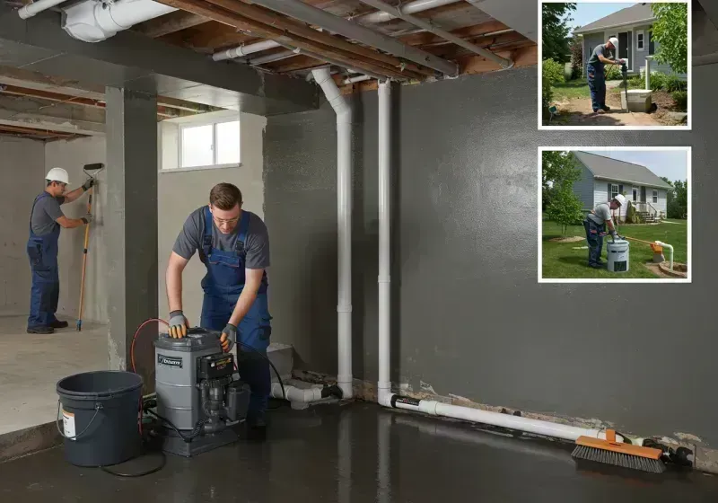 Basement Waterproofing and Flood Prevention process in Houston County, TN